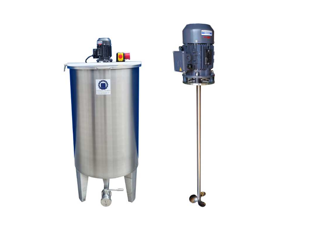 337L Edelstahl Rührwerksbehälter mit Propellerrührwerk